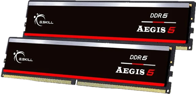 G.Skill DDR5 Aegis 5 2 x 16 GB 6000 MHz CL 36 Zwart F5-6000J3636F16GX2-IS geheugenmodule