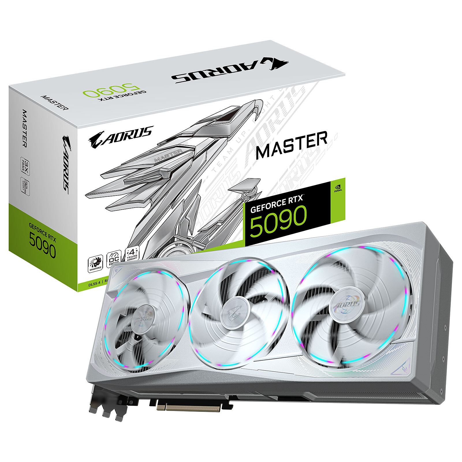 AORUS GeForce RTX 5090 MASTER ICE 32G, Carte graphique