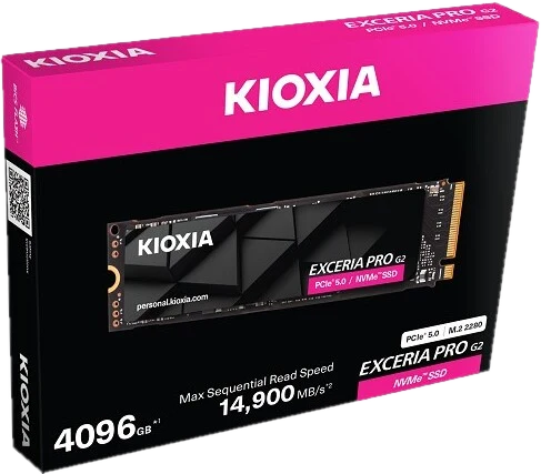 Kioxia Exceria PRO G2 1TB 5.0 BiCS FLASH M.2 SSD