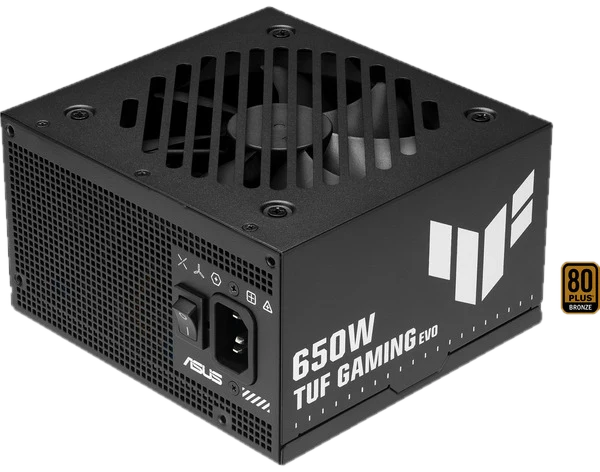 ASUS TUF GAMING Bronze 650 EVO 2026 Netzteile - 650 Watt - 120 mm - ATX 3.1 - 80 Plus Bronze zertifiziert
