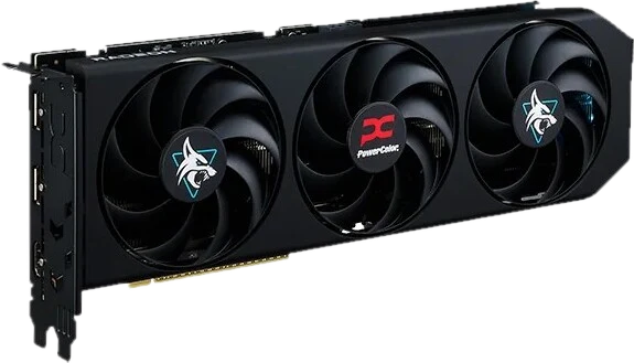 PowerColor Hellhound Radeon RX 9060 XT OC Grafikkarte, 16384 MB GDDR6