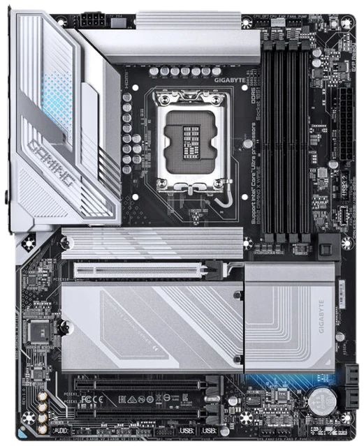 Gigabyte B860 Gaming X WiFi6E Mainboard, Sockel LGA 1851, Intel B860, ATX, DDR5