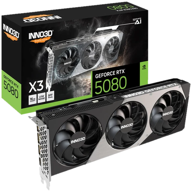 INNO3D GeForce RTX 5080 X3, 16384 MB GDDR7