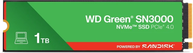 Western Digital SSD WD Green SN3000 1 To