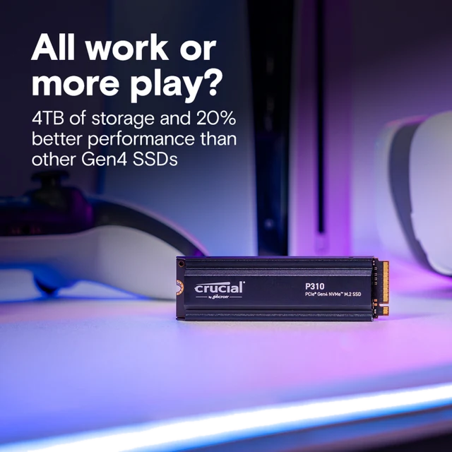 Crucial P310 4TB Heatsink M.2 SSD