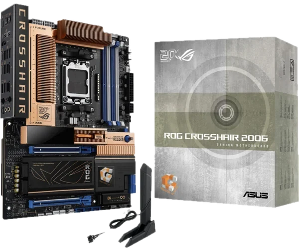 ASUS ROG CROSSHAIR 2006 Mainboard - AMD X870E - AMD AM5 - DDR5 RAM - ATX