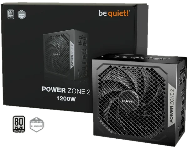 be quiet! POWER ZONE 2 1200 Netzteile - 1200 Watt - 140 mm - ATX 3.1 - 80 Plus Platinium