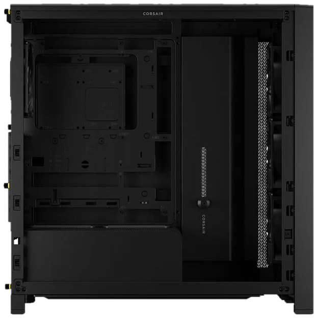 Corsair FRAME 4000D RS Wood PC-Gehäuse, Midi-Tower, E-ATX - Holz, schwarz