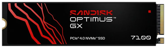 SANDISK Optimus GX 7100 SSD - 4TB - PCIe 4.0 - M.2 2280
