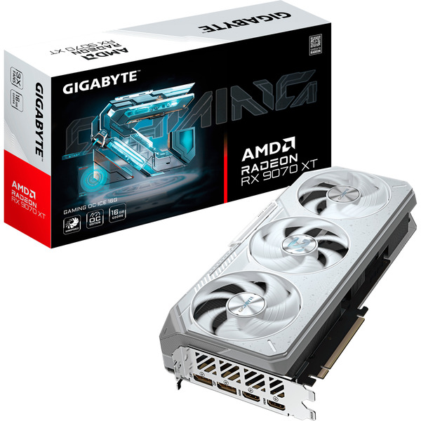 Gigabyte Radeon RX 9070 XT GAMING OC ICE