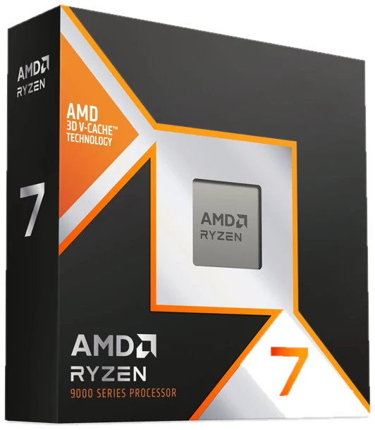 AMD Ryzen 7 9800X3D CPU, 8 Kerne, 5,2 GHz, Sockel AM5 (Granite Ridge) - boxed, ohne Kühler
