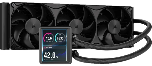 Corsair Nautilus II 360 RS LCD - Noir