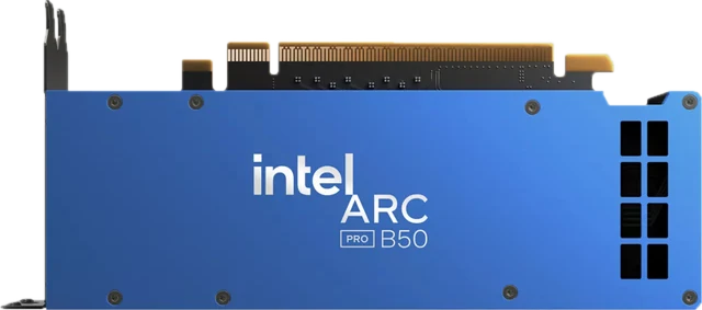 Intel Arc Pro B50 Grafikkarte, 16384 MB GDDR6