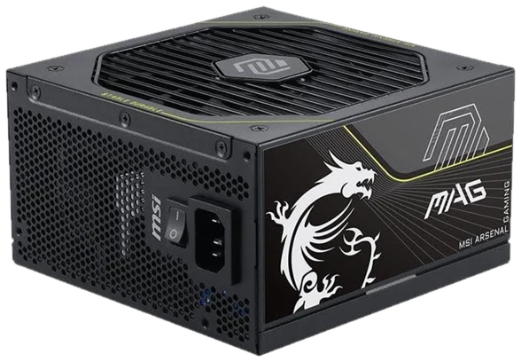 MSI MAG A1200PLS PCIE5 - power supply - 1200 watt Netzteile - 1200 Watt - 135 mm - 80 Plus Platinium