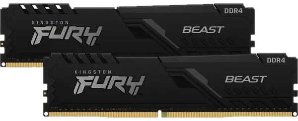 Kingston FURY Beast 32 Go (2 x 16 Go) DDR4 3200 MHz CL16 (KF432C16BBK2/32)