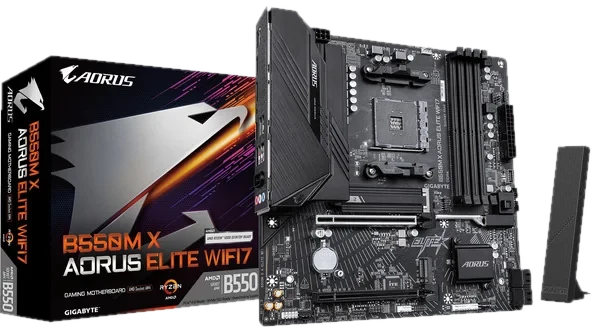 GIGABYTE B550M X AORUS ELITE WIFI7