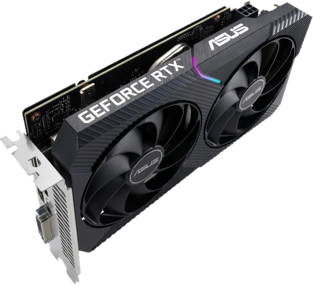 ASUS Geforce RTX 3050 DUAL-RTX 3050-O8G-V2 Videokaart