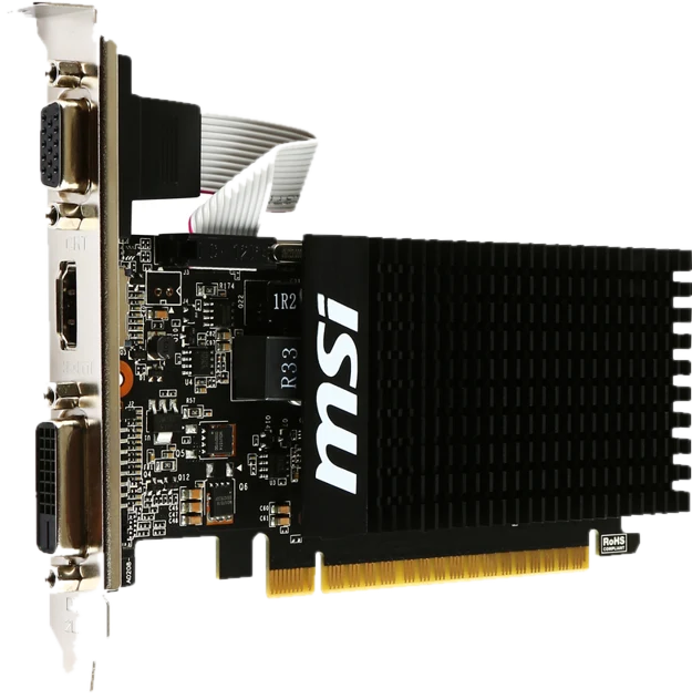 MSI GeForce GT 710 2GD3H LP Videokaart