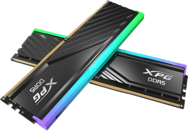 ADATA XPG Lancer BLADE RGB DDR5-6000 RAM, CL36-38-38, XMP 3.0, AMD EXPO - 32 GB Dual-Kit, schwarz