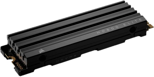 Corsair MP600 Elite NVMe SSD, PCIe 4.0 M.2 Typ 2280 - 1 TB mit Kühlkörper