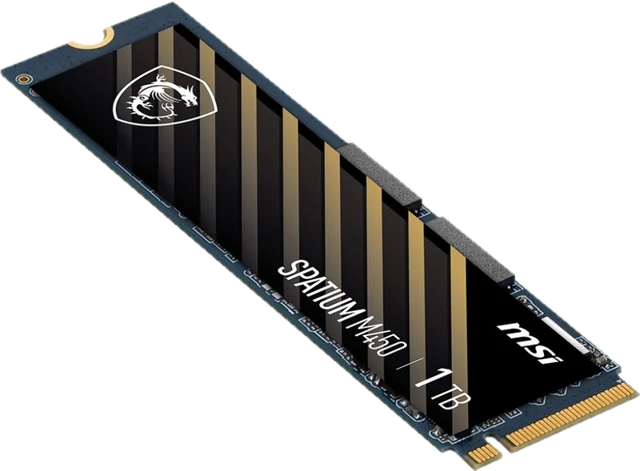 MSI Spatium M450 V1 SSD, PCIe 4.0, M.2 Typ 2280 - 1TB