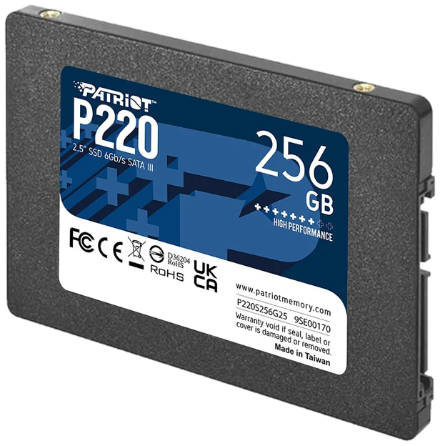 Patriot SSD P220 256 Go