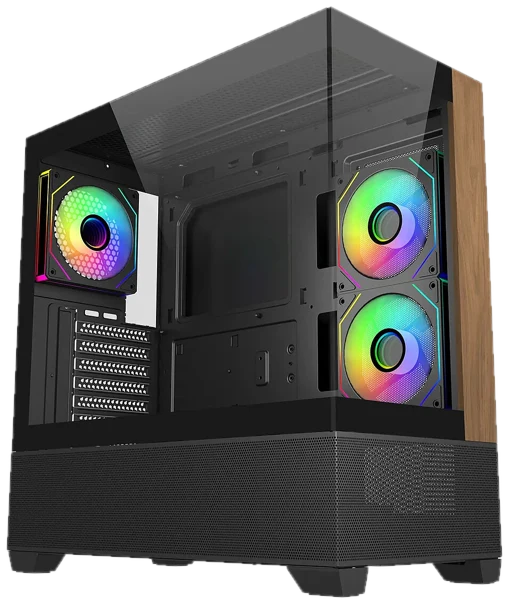 Cooler Master Elite 690 Wood (Noir)