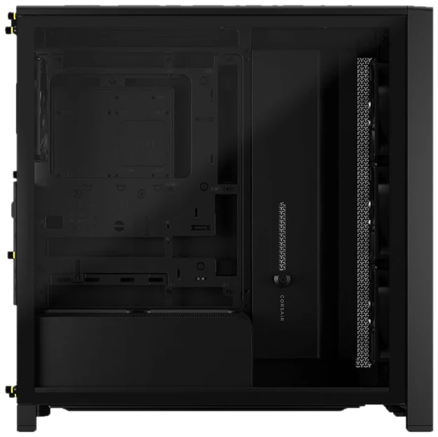 Corsair FRAME 4000D RS Wood PC-Gehäuse, Midi-Tower, E-ATX - Holz, schwarz