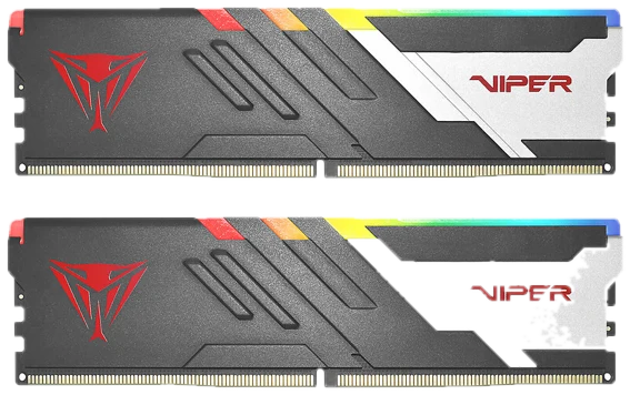 DDR5 Patriot Viper Venom RGB - 32 Go (2 x 16 Go) 6000 MHz - CAS 36