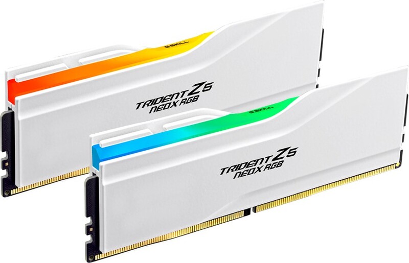 G.Skill DDR5 Trident Z5 Neox RGB 2 x 16 GB 6000 MHz CL 36 Wit F5-6000A3636F16GX2-TZ5NXRW geheugenmodule