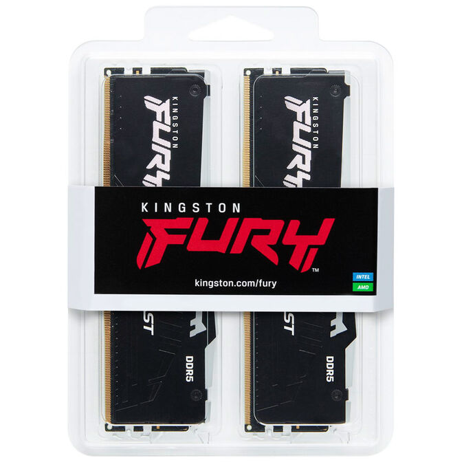 Kingston Fury Beast RGB DDR5-5600 RAM, CL40, XMP - 16 GB Dual-Kit, schwarz