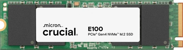 Crucial E100 NVMe SSD, PCIe 4.0 M.2 Typ 2280 - 1 TB, retail