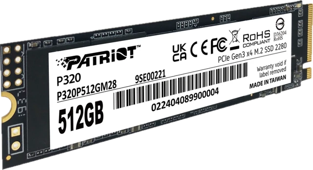 Patriot Memory P320 512 GB M.2 SSD