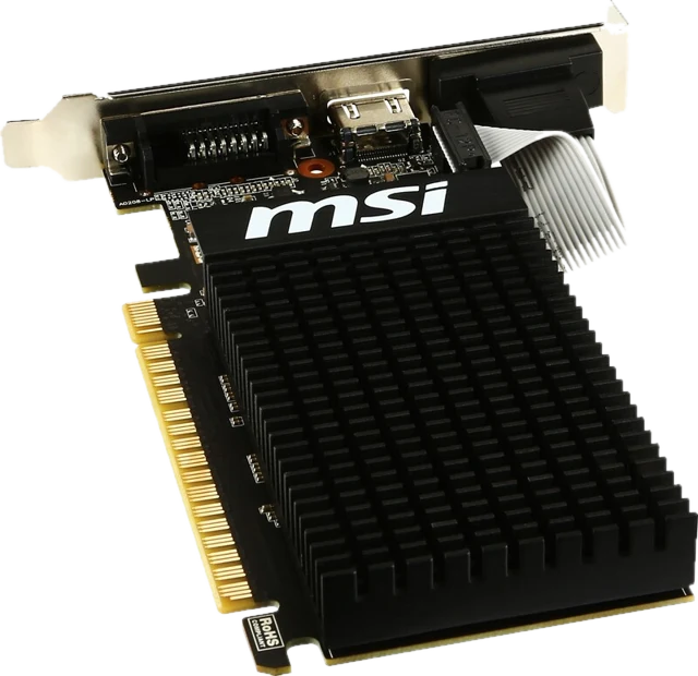 MSI GeForce GT 710 2GD3H LP Videokaart