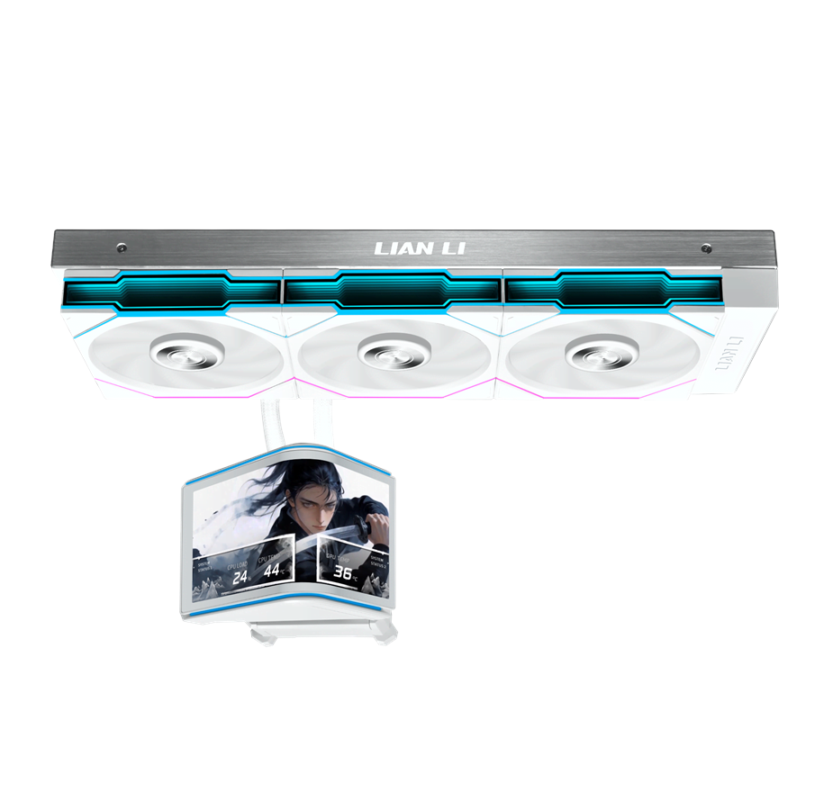 Lian Li HydroShift II OLED Curved 360TL - CPU-Wasserkühlung - Max 33 dBA
