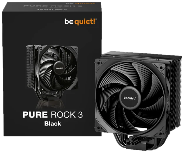 be quiet! Pure Rock 3 - 120mm, Black