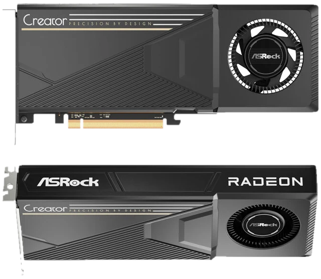 ASRock Radeon AI Pro R9700 Creator 32GB Grafikkarte, 32768 MB GDDR6