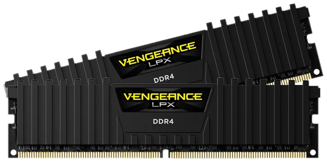 Corsair Vengeance LPX Series Low Profile 16 Go (2x 8 Go) DDR4 2666 MHz CL16 Noir