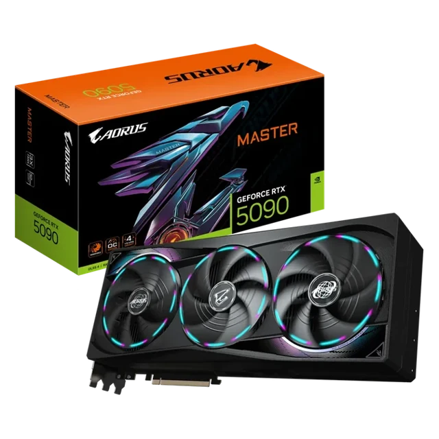GIGABYTE Aorus GeForce RTX 5090 Master 32G, 32768 MB GDDR7