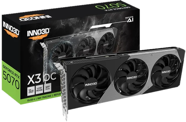 INNO3D GeForce RTX 5070 X3 OC, 12288 MB GDDR7