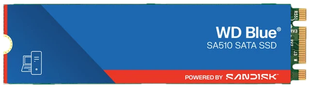 Western Digital Blue SA510 M.2 SSD, SATA 6G - 1 TB
