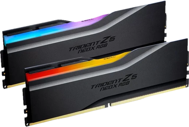 G.Skill DDR5 Trident Z5 Neox RGB 2 x 16 GB 6000 MHz CL 36 Zwart F5-6000A3636F16GX2-TZ5NXRK geheugenmodule