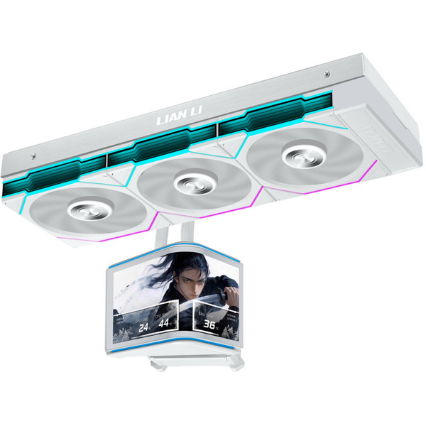 Lian Li HydroShift II OLED Curved 360TL - CPU-Wasserkühlung - Max 33 dBA