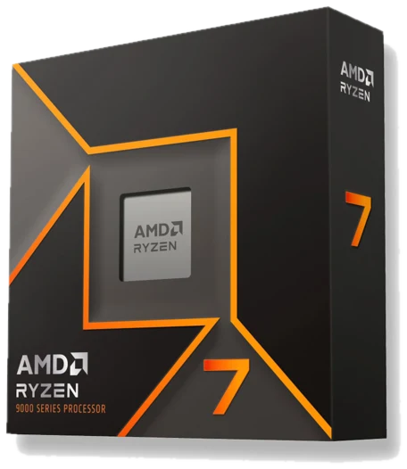 AMD Ryzen 7 9700X CPU, 8 Kerne, 5,5 GHz, AM5 (Zen 5) - boxed, ohne Kühler