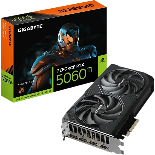 Gigabyte GeForce RTX 5060 Ti Windforce, 8192 MB GDDR7