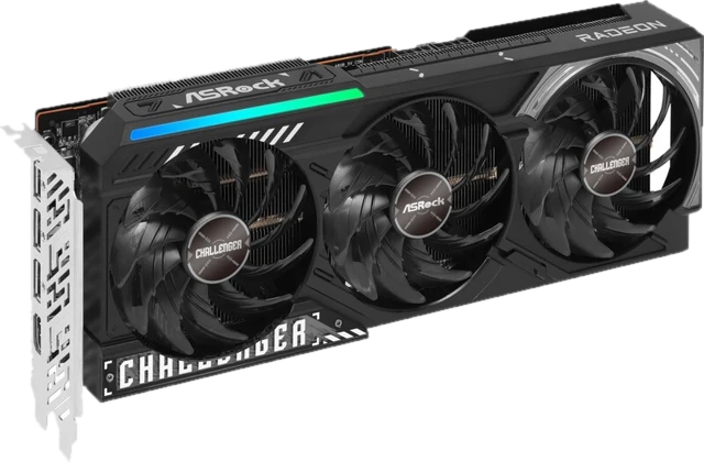 ASRock Challenger Radeon RX 9070 16GB Videokaart