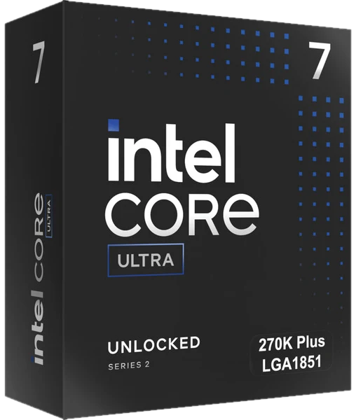 Intel Core Ultra 7 270K Plus CPU, 24 Kerne, 5,5 GHz, Sockel 1851 (Arrow Lake) - boxed, ohne Kühler