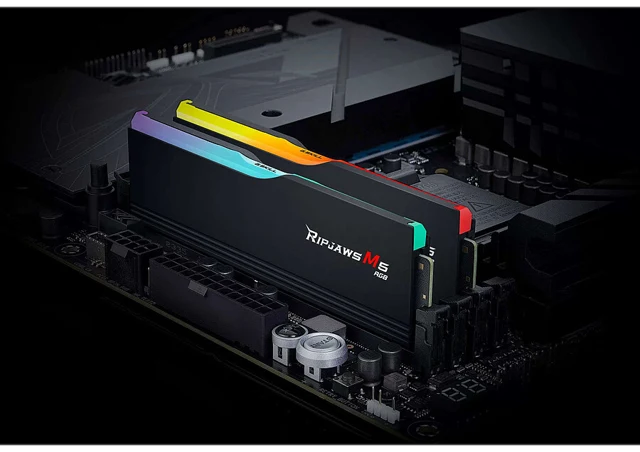 G.Skill Ripjaws M5 RGB 32 Go (2 x 16 Go) DDR5 6000 MHz CL36 - Noir