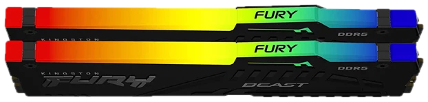 Kingston FURY Beast RGB 16 Go (2 x 8 Go) DDR5 6000 MHz CL36
