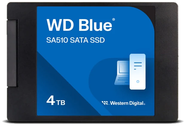 Western Digital Blue SA510 2,5 Zoll SSD, SATA 6G - 4 TB